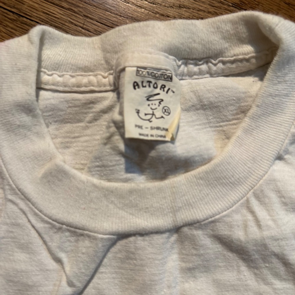 Vintage Beverly Hills 90210 Shirt XL White Cast Graphic Tee Jerry Leigh 90s TV - Picture 4 of 6